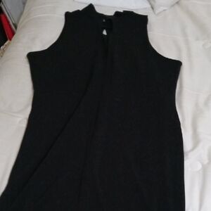 Boston Proper Black Sleeveless Dress